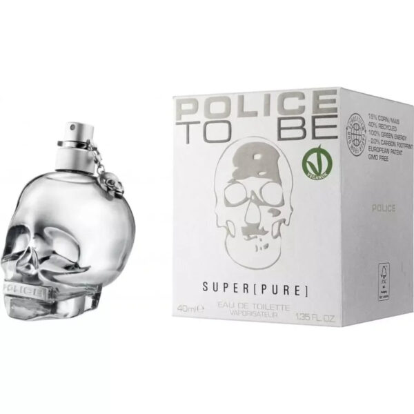 Police To Be Super Pure Eau de Toilette for Unisex – 1.35 oz