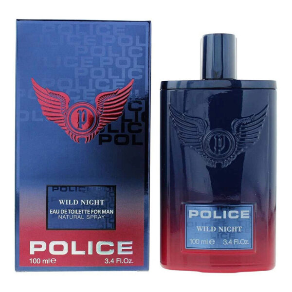 Police Wild Night Eau de Toilette for Men – 3.4 oz