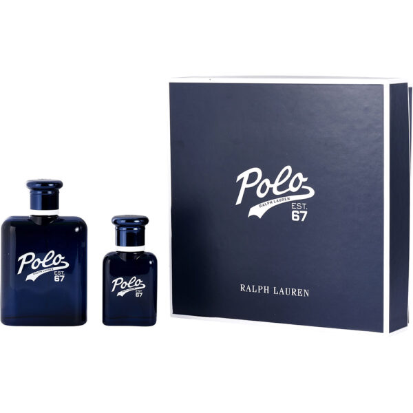 Polo 67 by Ralph Lauren EDT Refillable Spray Set for Men