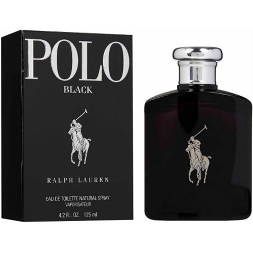 Polo Black Eau de Toilette Spray for Men - 4.2 oz