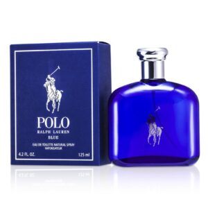 Polo Blue Eau de Toilette Spray for Men 4.2 oz