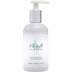 Polo Earth by Ralph Lauren HAND & BODY LOTION 8 OZ