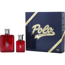 Polo Red by Ralph Lauren Parfum Spray Set for Men