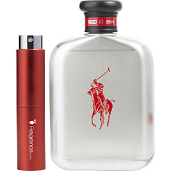 Polo Red Rush by Ralph Lauren EDT SPRAY 0.27 OZ Travel Spray