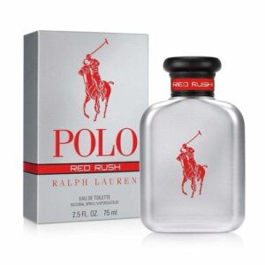 Polo Red Rush Eau de Toilette Spray for Men, 2.5 oz