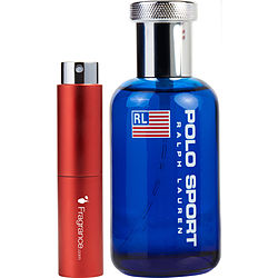 Polo Sport by Ralph Lauren EDT Spray 0.27 oz Travel Size for Men