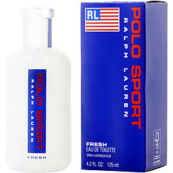 Polo Sport Fresh Eau de Toilette Spray for Men, 4.2 oz