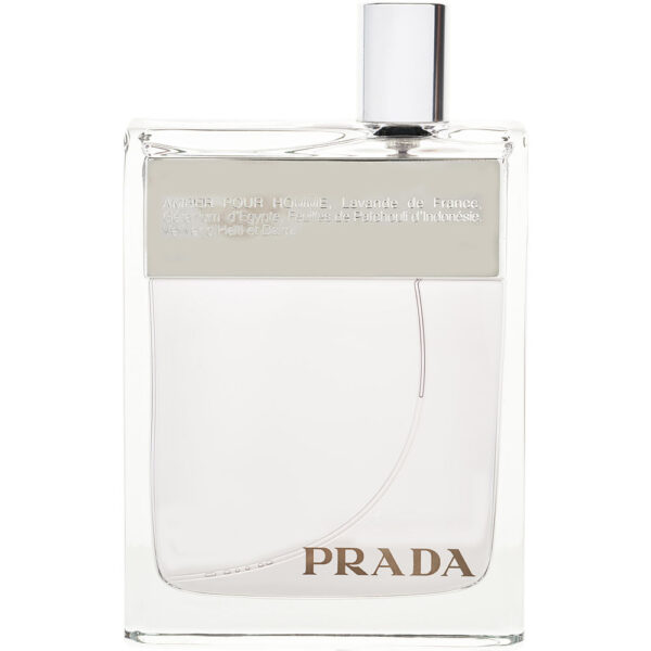 Prada Amber Eau de Toilette for Men – 3.4 oz