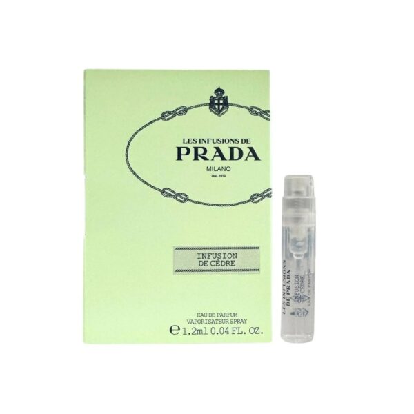 Prada Infusion De Cedre Les Infusions Eau de Parfum for Unisex – 0.04 oz