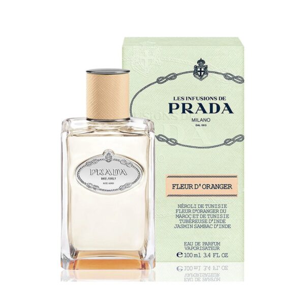 Prada Infusion De Fleur D'Oranger Les Infusions Eau de Parfum for Unisex – 3.4 oz