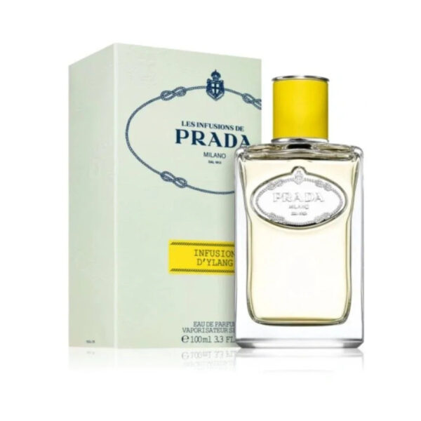 Prada Infusion D'Ylang Les Infusions Eau de Parfum for Unisex – 3.4 oz
