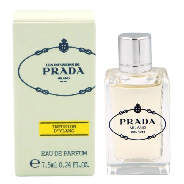 Prada Infusion D'Ylang Les Infusions Eau de Parfum for Unisex – 0.24 oz