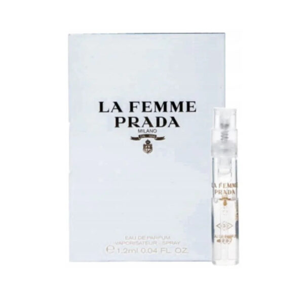 Prada La Femme Eau de Parfum for Women – 0.04 oz
