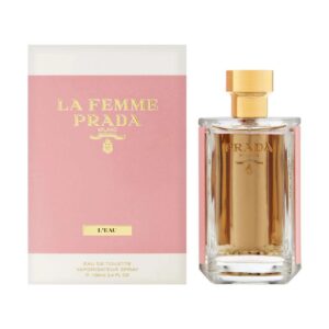 Prada La Femme L'eau Eau de Toilette for Women – 3.4 oz