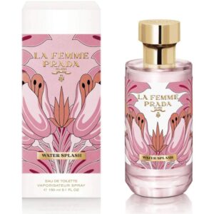 Prada La Femme Water Splash Eau de Toilette for Women – 5.1 oz