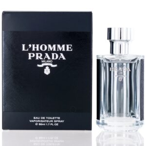 Prada L'homme Eau de Toilette for Men – 1.7 oz