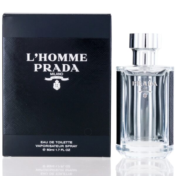 Prada L'homme Eau de Toilette for Men – 1.7 oz