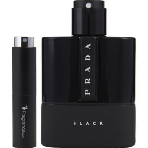 Prada Luna Rossa Black TRAVEL Eau de Parfum for Men – 0.27 oz