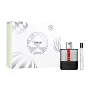 Prada Luna Rossa Carbon 2 piece v2 Eau de Toilette for Men – 2 piece gift set - v2