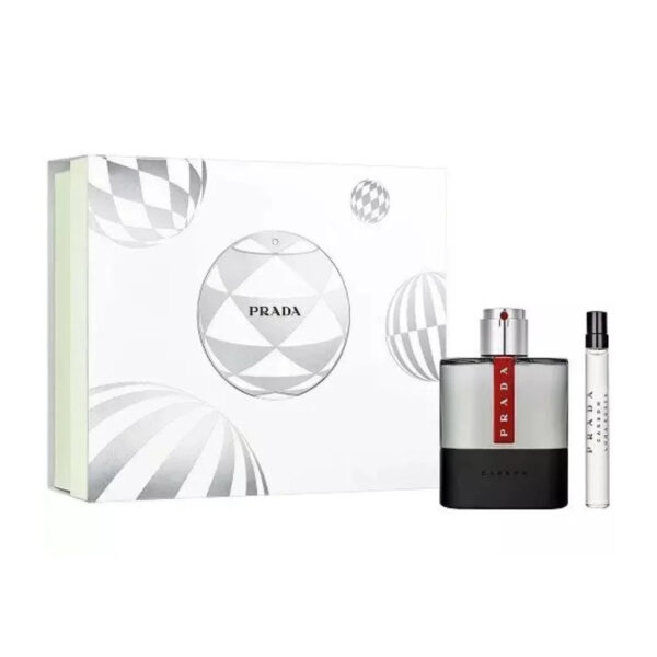 Prada Luna Rossa Carbon 2 piece v2 Eau de Toilette for Men – 2 piece gift set - v2
