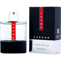 Prada Luna Rossa Carbon EDT Refillable Spray 3.4 oz Men