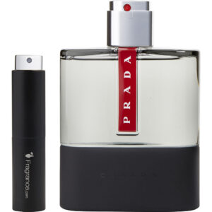 Prada Luna Rossa Carbon TRAVEL Eau de Toilette for Men – 0.27 oz