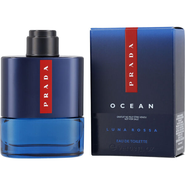 Prada Luna Rossa Ocean Eau de Toilette for Men – 0.34 oz