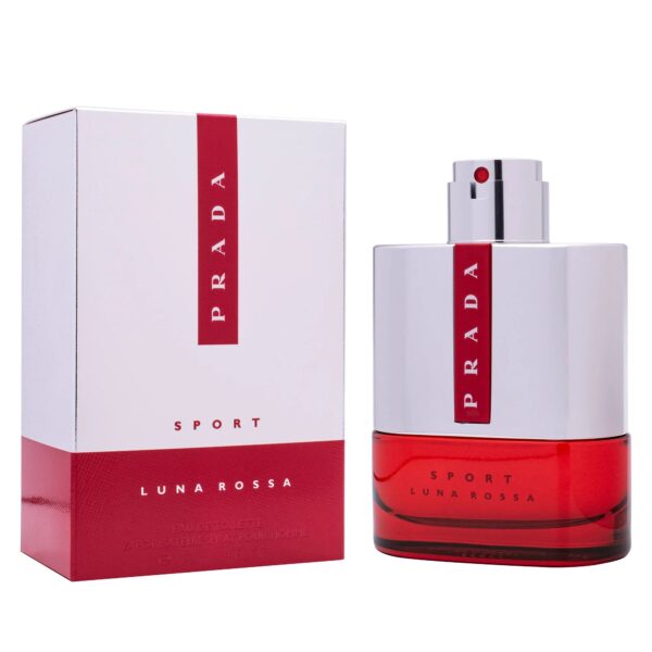 Prada Luna Rossa Sport Eau de Toilette for Men – 3.4 oz