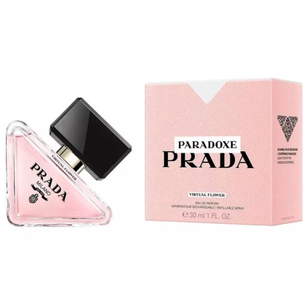 Prada Paradoxe Virtual Flower Eau de Parfum for Women – 1.0 oz