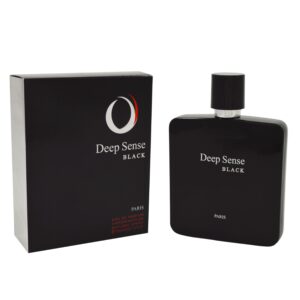 Prime Collection Deep Sense Black Eau de Parfum for Men – 3.3 oz