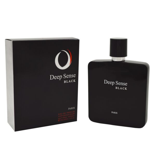 Prime Collection Deep Sense Black Eau de Parfum for Men – 3.3 oz