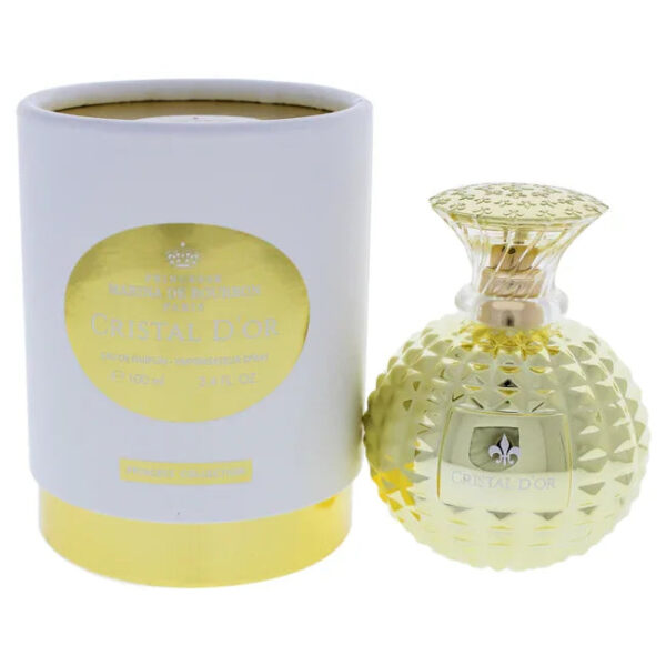 Princesse Marina De Bourbon Cristal D'or Eau de Parfum for Women – 3.4 oz