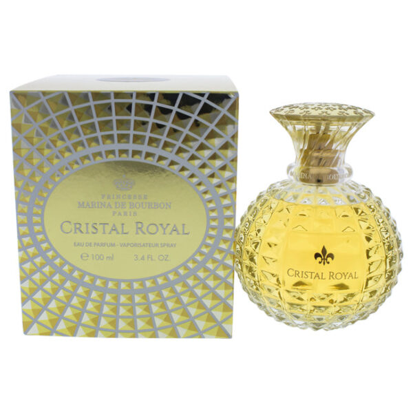 Princesse Marina De Bourbon Cristal Royal Eau de Parfum for Women – 3.4 oz