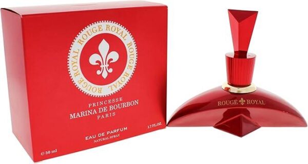Princesse Marina De Bourbon Rouge Royal Eau de Parfum for Women – 1.7 oz