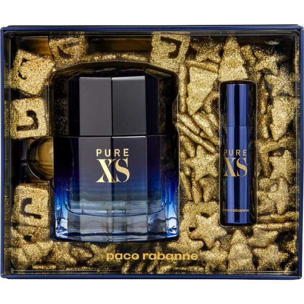 Pure Xs by Paco Rabanne EDT Spray Set for Men