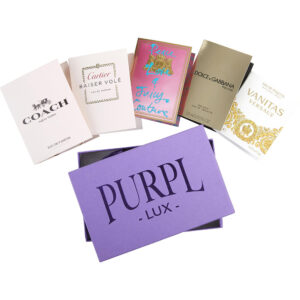 Purpl Lux Subscription Box For Women Purpl Lux Subscription Box by COACH & THE ONE & PEACE LOVE & JUICY COUTURE & VANITAS VERSACE & CARTIER BAISER VOLE for Women
