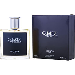 Quartz Addiction by Molyneux EAU DE PARFUM SPRAY 3.3 OZ for MEN