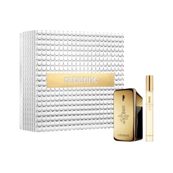 Rabanne 1 Million Eau de Toilette for Men, 2 Piece Gift Set