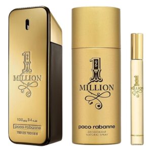 Rabanne 1 Million Eau de Toilette for Men, 3 Piece Gift Set - V2