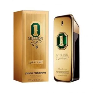 Rabanne 1 Million Golden Oud Intense Parfum for Men 3.4 oz