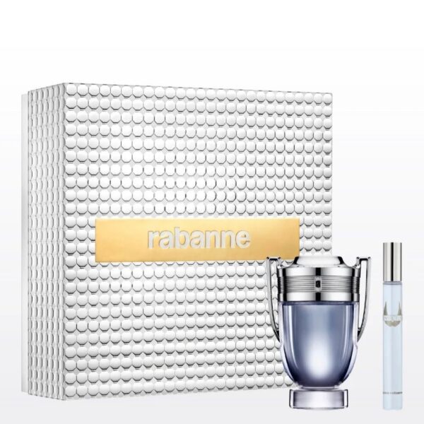 Rabanne Invictus 2 piece v4 Eau de Toilette for Men – 2 piece gift set - v4