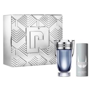 Rabanne Invictus Eau de Toilette for Men, 2 Piece Gift Set