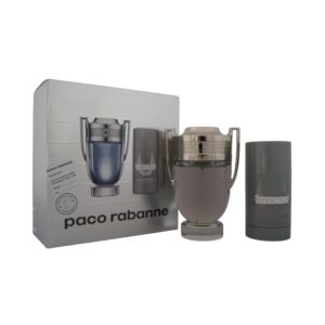 Rabanne Invictus Eau de Toilette for Men, 2 Piece Gift Set