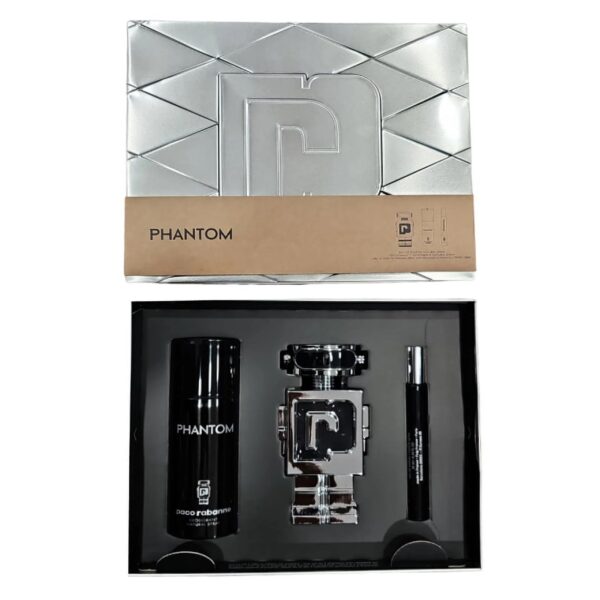 Rabanne Phantom 3 piece v2 Eau de Toilette for Men – 3 piece gift set - v2