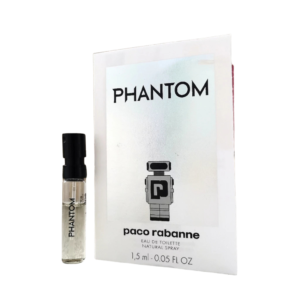 Rabanne Phantom Eau de Toilette for Men, 0.05 oz / 1.5 ml