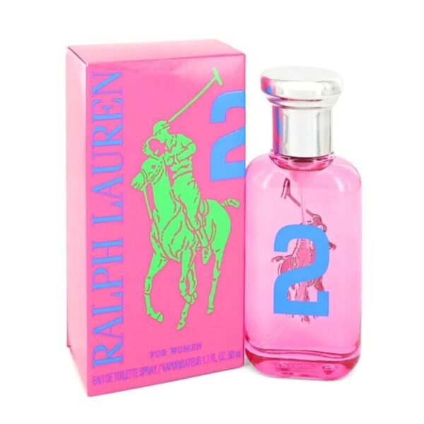 Ralph Lauren Polo Big Pony 2 Eau de Toilette for Women – 1.7 oz
