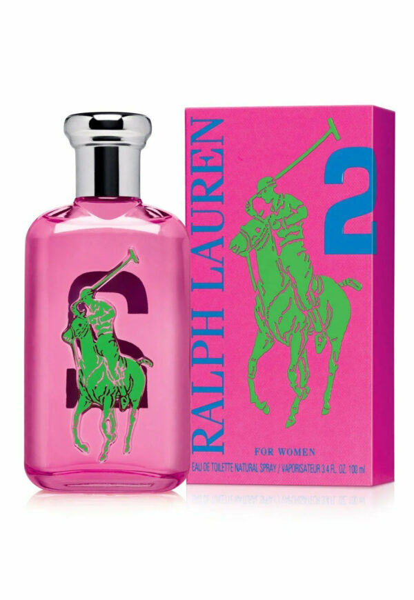 Ralph Lauren Polo Big Pony 2 Eau de Toilette for Women – 3.4 oz