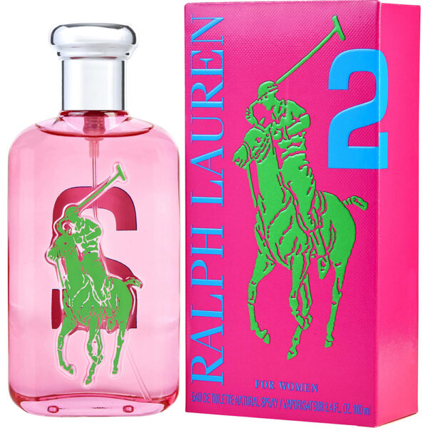 Ralph Lauren Polo Big Pony #2 Eau de Toilette for Women – 3.4 oz