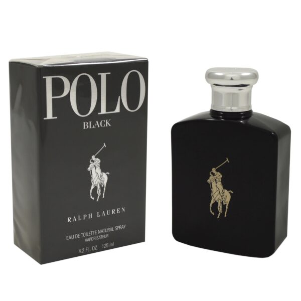 Ralph Lauren Polo Black Eau de Toilette for Men – 4.2 oz