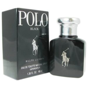 Ralph Lauren Polo Black Eau de Toilette for Men – 1.3 oz